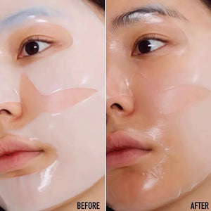 Mascarilla Facial antiarrugas de colágeno.