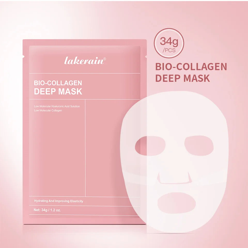 Mascarilla facial de biocolágeno que reduce los poros ademas de ser de hidratación profunda
