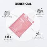 Mascarilla facial de biocolágeno que reduce los poros ademas de ser de hidratación profunda