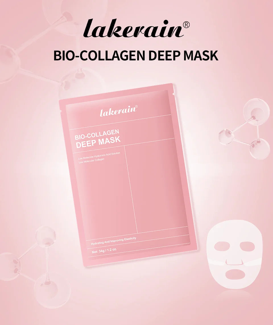 Mascarilla facial de biocolágeno que reduce los poros ademas de ser de hidratación profunda